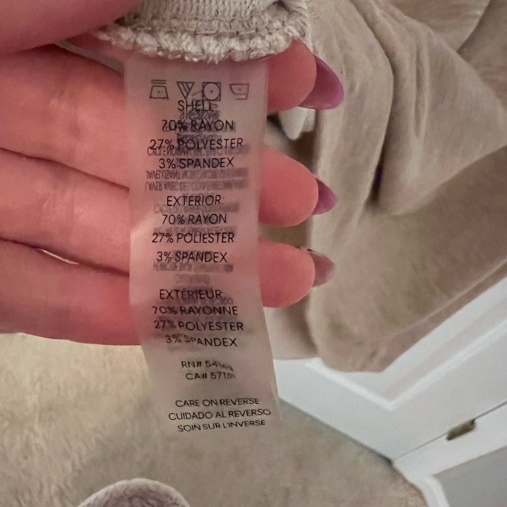 Calvin Klein Casual Tan Hoodie Dress - Picture 3 of 4